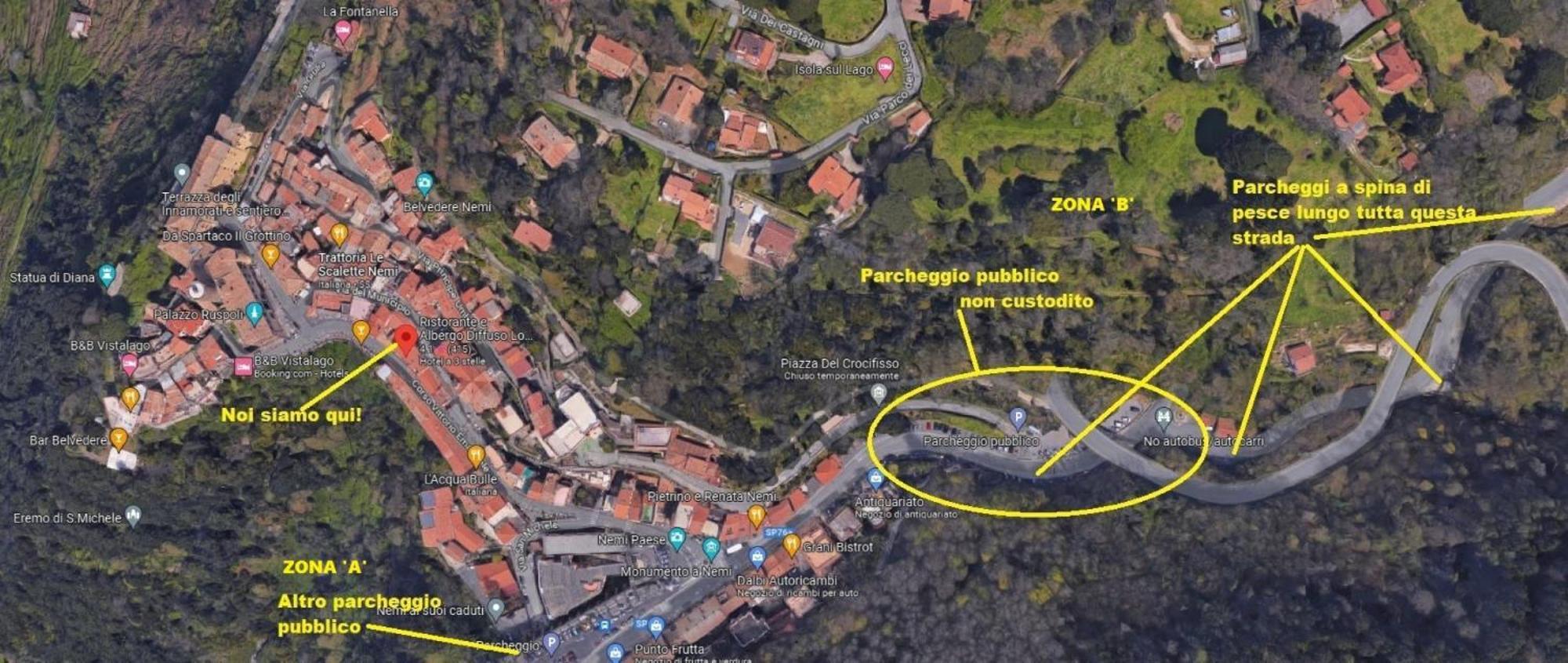 Albergo Diffuso Locanda Specchio Di Diana Nemi Esterno foto